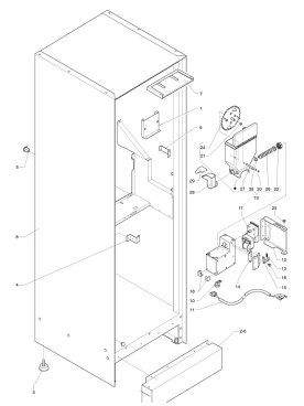 3 - Cabinet assy and additional bracket