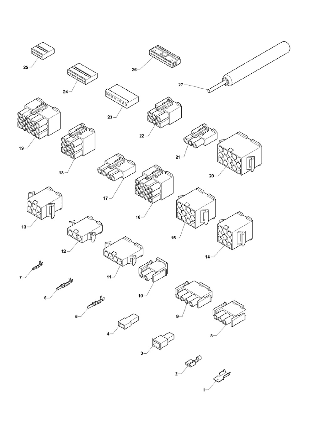 9 – Pin and connectors | Вендинг Части